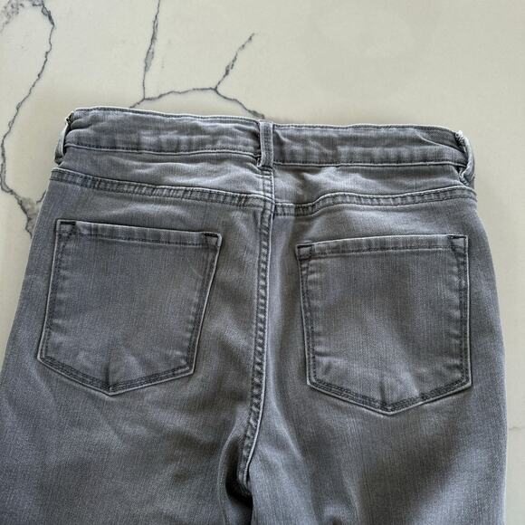 Athleta Girl Grey Skinny Jeans - Size 14 - Adjustable Waist - Picture 4 of 6